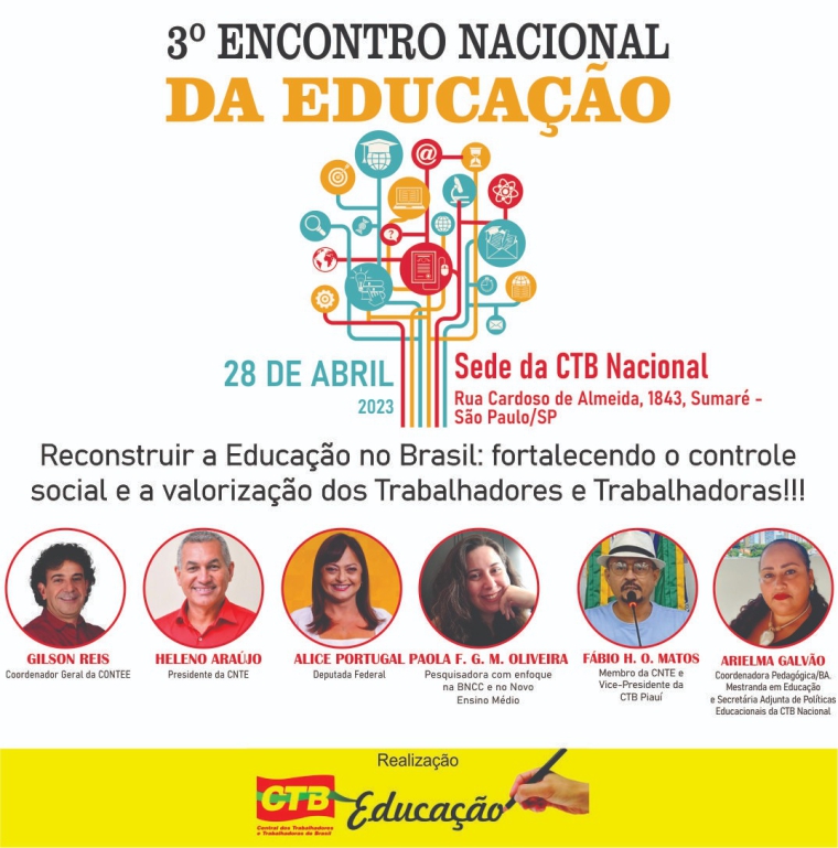 Diretora do Sinpro Campinas participa do 3º Encontro Nacional da Educação da CTB