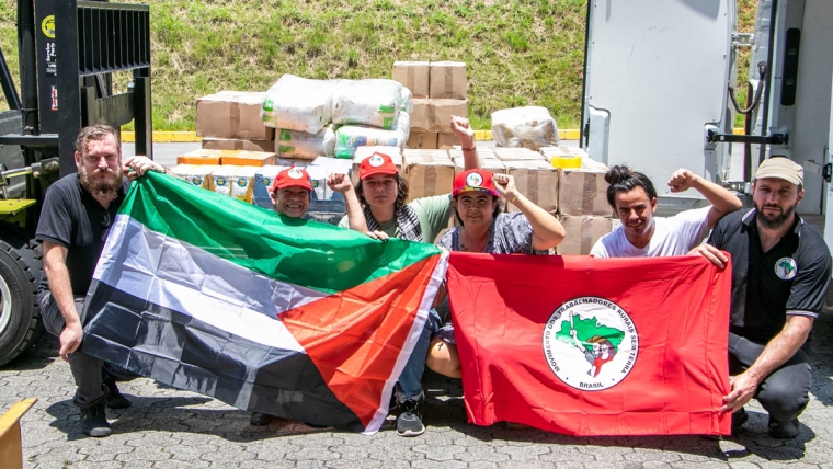 Governo Federal entregará 2 toneladas de alimentos para Faixa de Gaza doadas pelo MST