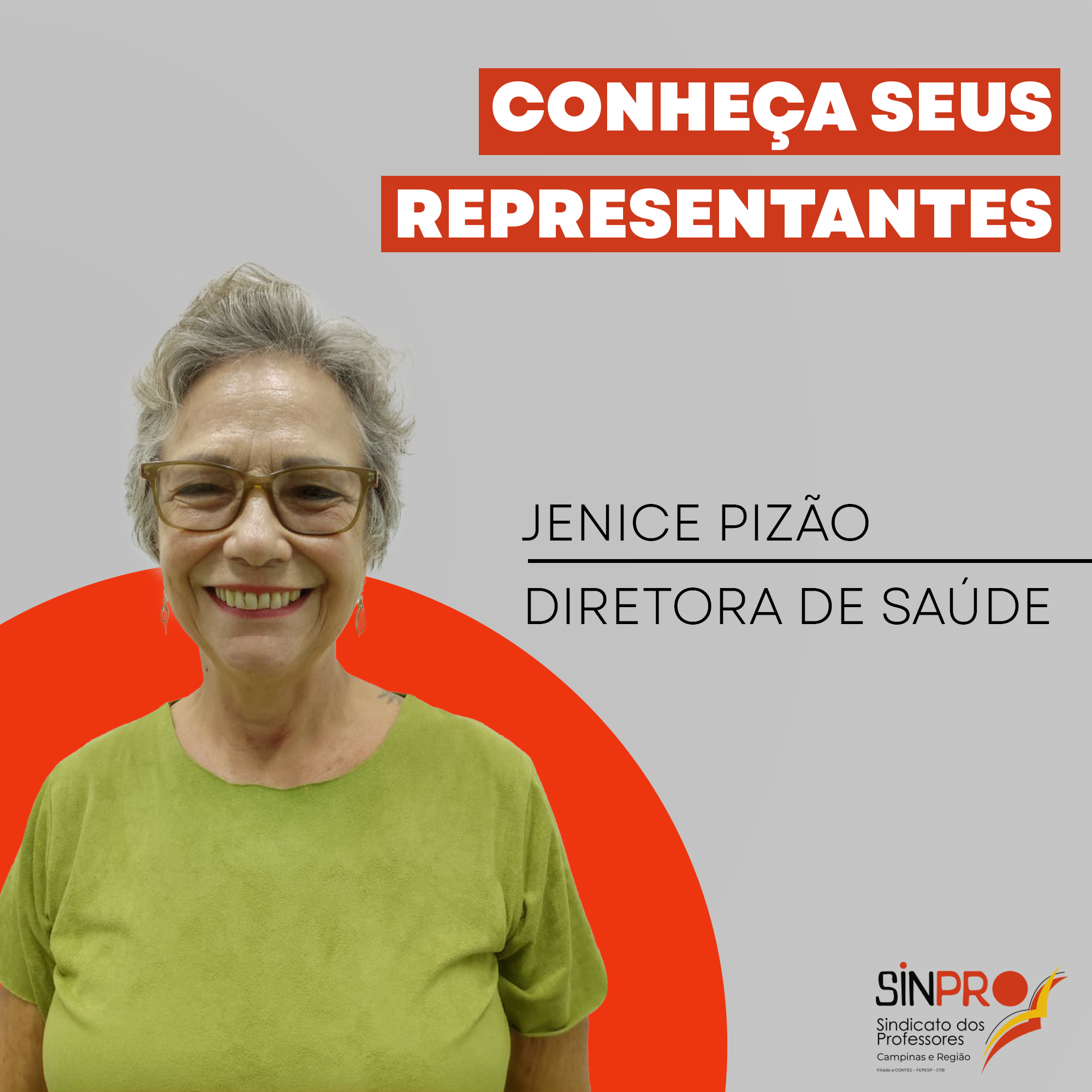 Conheça seus representantes – Jenice Pizão