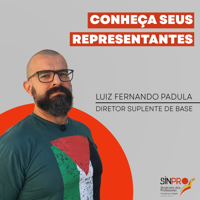 Conheça seus representantes: Luiz Fernando Padulla