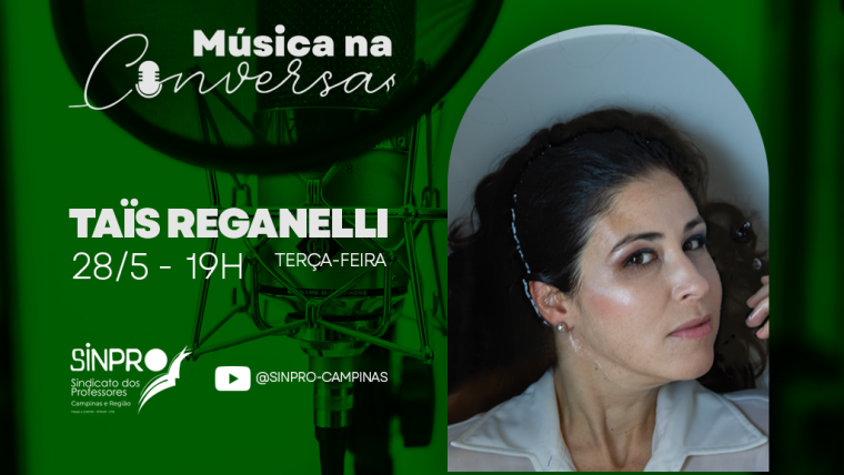 Sinpro Campinas estreia nesta terça-feira o programa de entrevistas “Música na Conversa”
