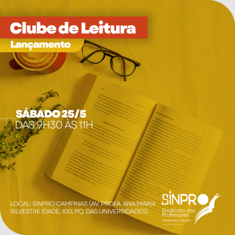 Lançamento do Clube de Leitura terá participação da escritora Margarida Montejano no sábado (25)