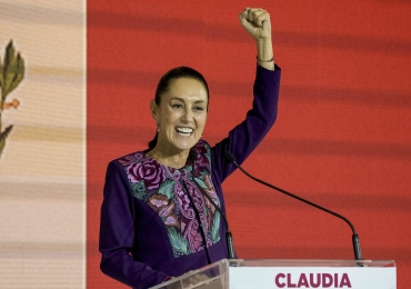 Claudia Sheinbaum é eleita primeira mulher presidente do México