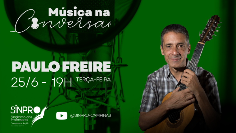 Violeiro Paulo Freire será o convidado do “Música na Conversa” na próxima terça (25/6)