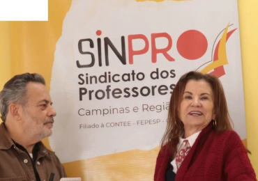 Entrevista: Conceição Fornasari, presidente do Sinpro Campinas, destaca importância dos professores na vida sindical