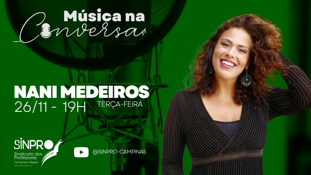 Nani Medeiros, cantora brasileira em Lisboa, é a convidada do “Música na Conversa” nesta terça (26)