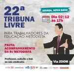 22ª Tribuna Livre dos Trabalhadores da Metodista é adiada para o dia 2/12