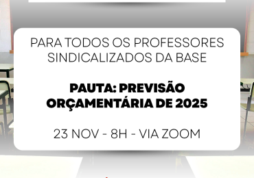 Sinpro Campinas convoca assembleia para deliberar sobre a Previsão Orçamentária de 2025