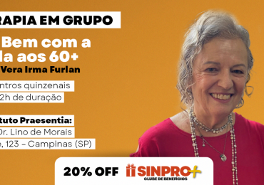 Sinpro Mais garante 20% de desconto em sessões de terapia para sindicalizados acima dos 60 anos