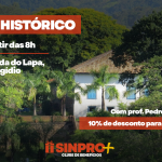 Passeio à fazenda histórica acontecerá neste domingo; sindicalizados terão 10% de desconto pelo Sinpro Mais